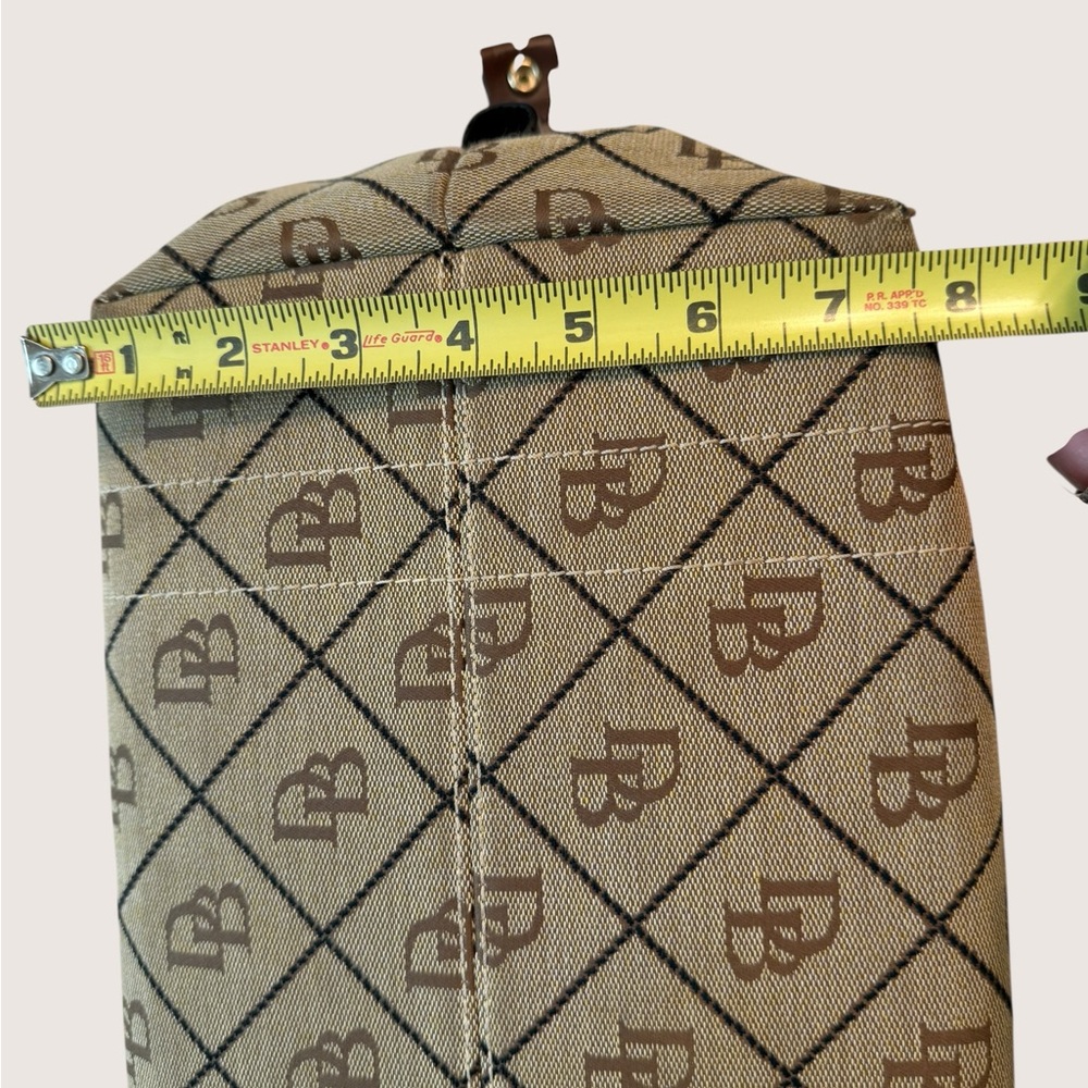 Dooney & Bourke Signature Canvas Small Duffle Limited Edition Leather/Canvas - Picture 16 of 16